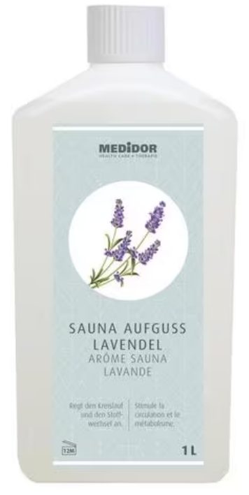 MEDiDOR Sauna Aufguss Lavendel (1 Liter)
