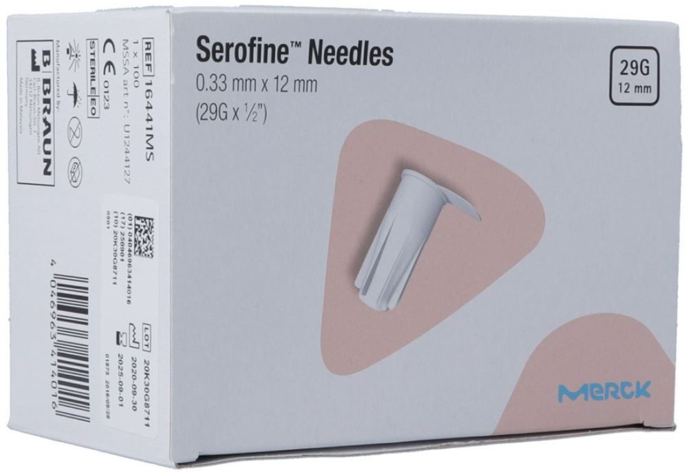 Serofine Needles 29G Easypod Autoinjektor (100 Stk)