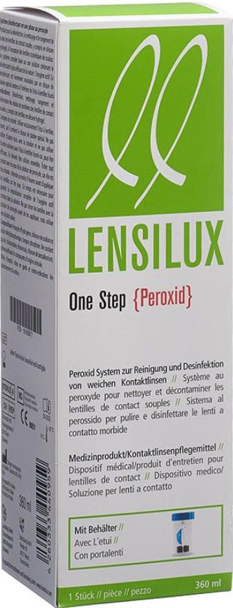 LENSILUX One Step Peroxid mit Behälter (360ml)
