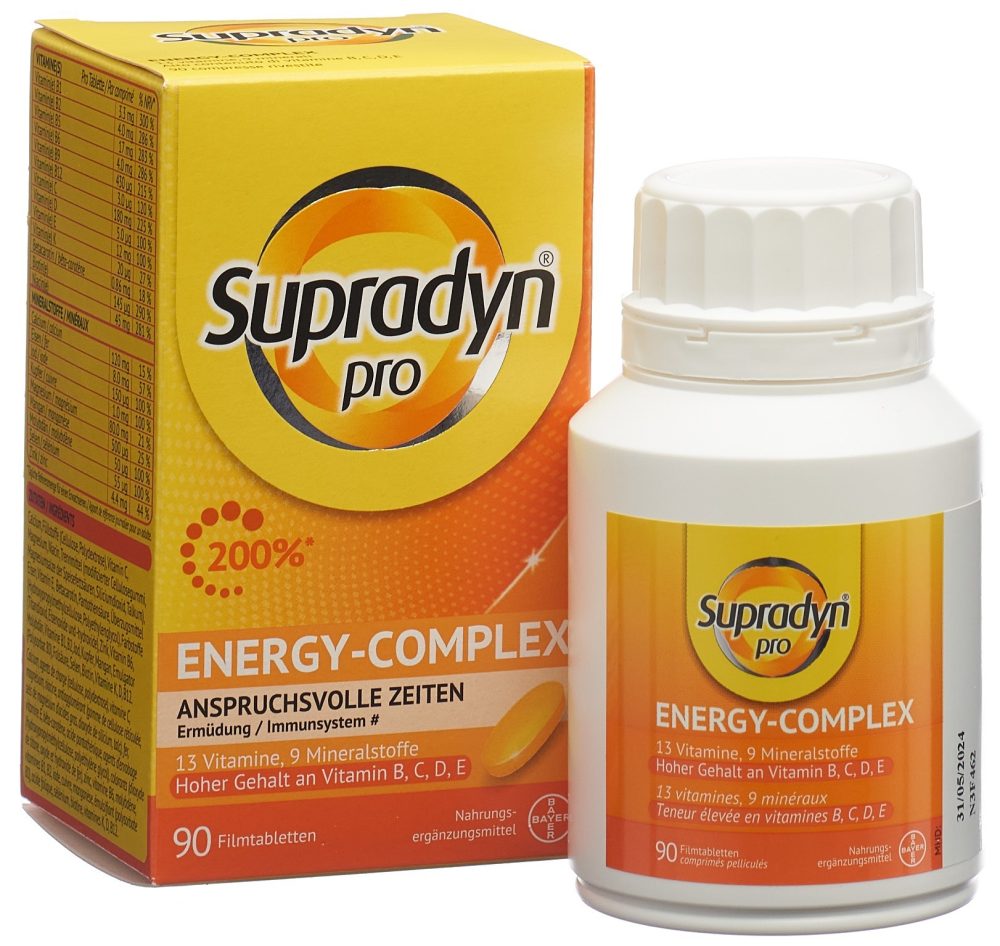 Supradyn pro Energy-Complex Filmtabletten (90 Stk)