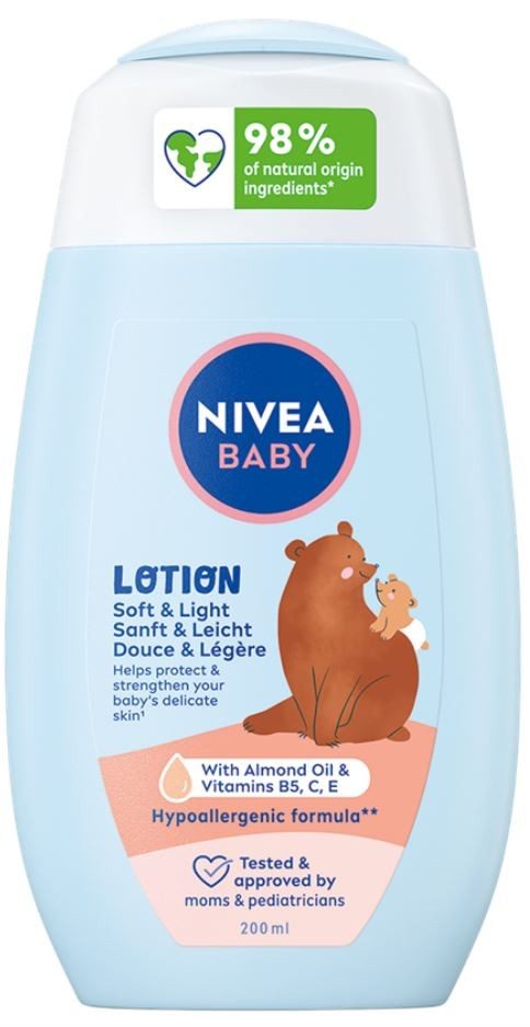 Nivea - Baby Streichelzart Lotion, 200 ml