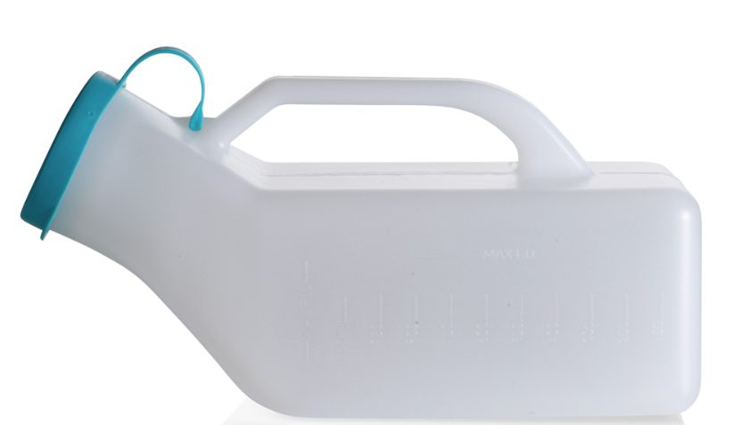 Warwick SASCo Urinflasche, 1 Liter, mit Deckel und Handgriff (1 Stk)