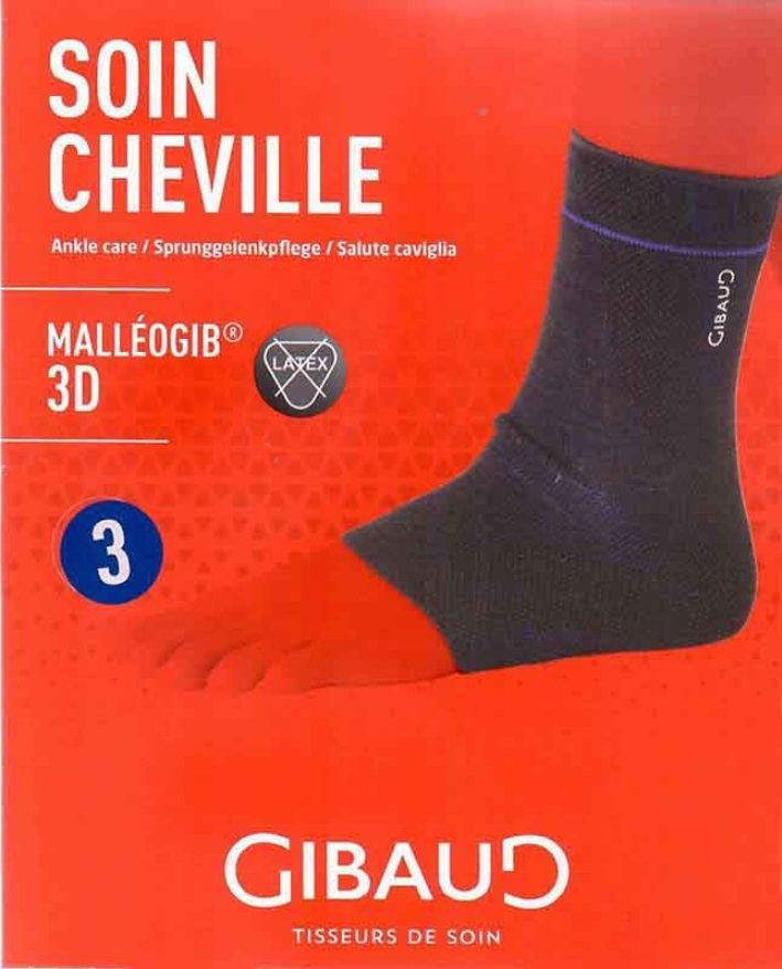 GIBAUD Malleogib 3D Sprunggelenkbandage Grösse 3, 23-26cm (1 Stk)