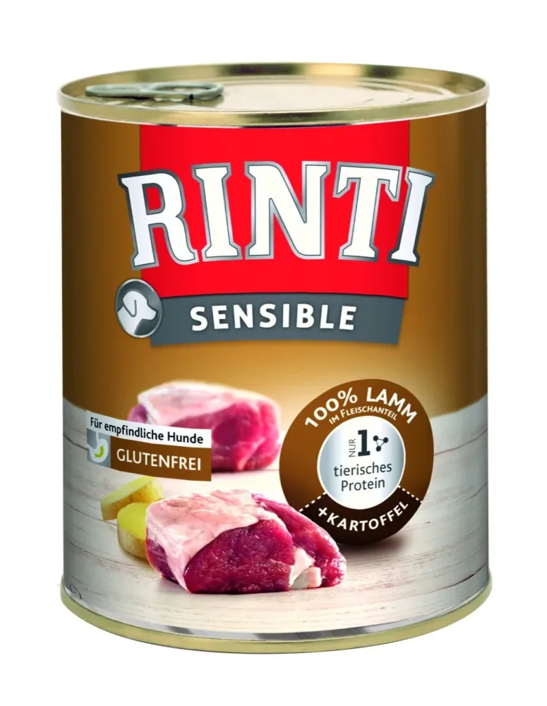 Rinti Sensible Hundefutter mit Lamm und Kartoffel (800g)
