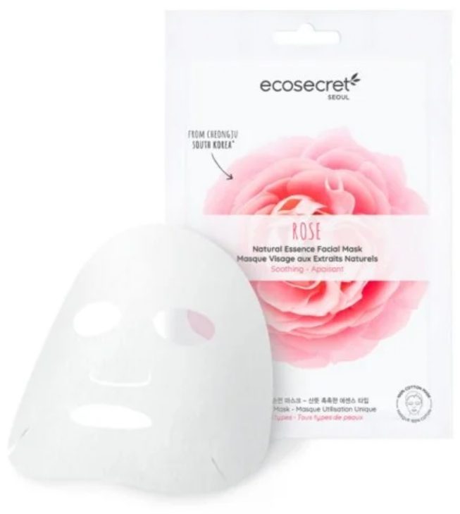 Ecosecret Gesichtsmaske beruhigend Rose (20ml)