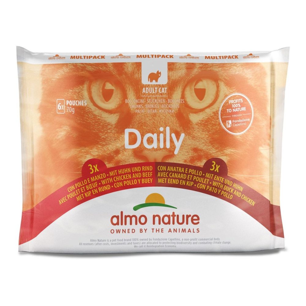 Almo nature Daily Multipack 6x70g Fleischauswahl