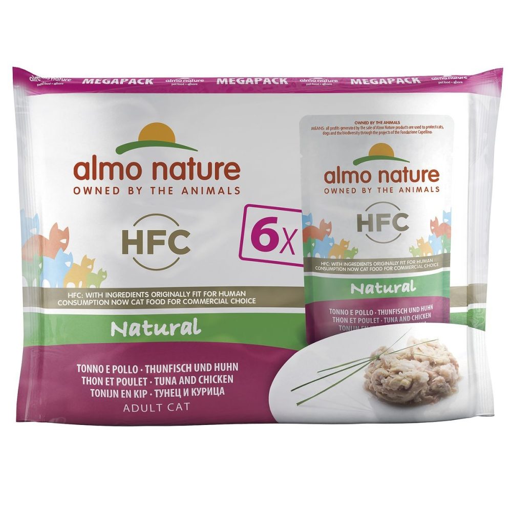 Almo nature HFC Thunfisch und Huhn 6x55 g