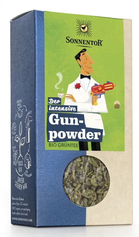SONNENTOR Grüntee Gunpowder offen BIO (100g)