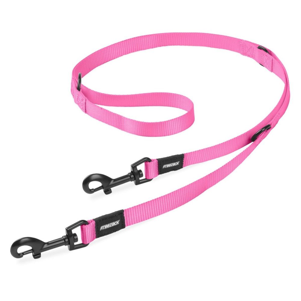 Freezack Basic Uni Leine pink, Länge 105-166cm (1 Stk)