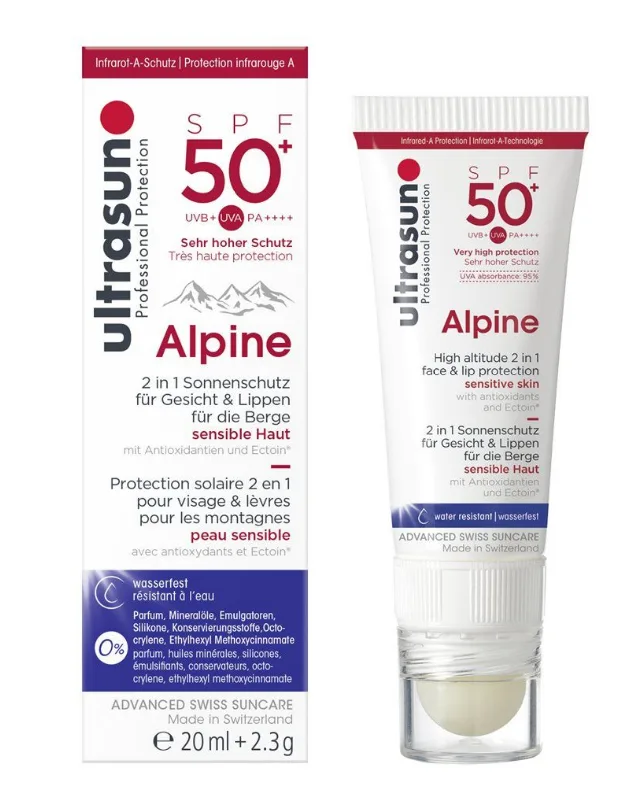 Ultrasun Alpine SPF 50+ (20ml + 3g)