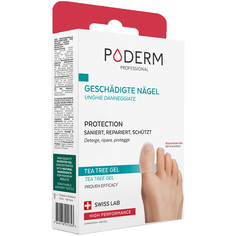Zehenschutz Nagelpilz X2 - Größe L - Von Podologen Empfohlen - 100% Natural&vegan - Swiss Made Unisex  L