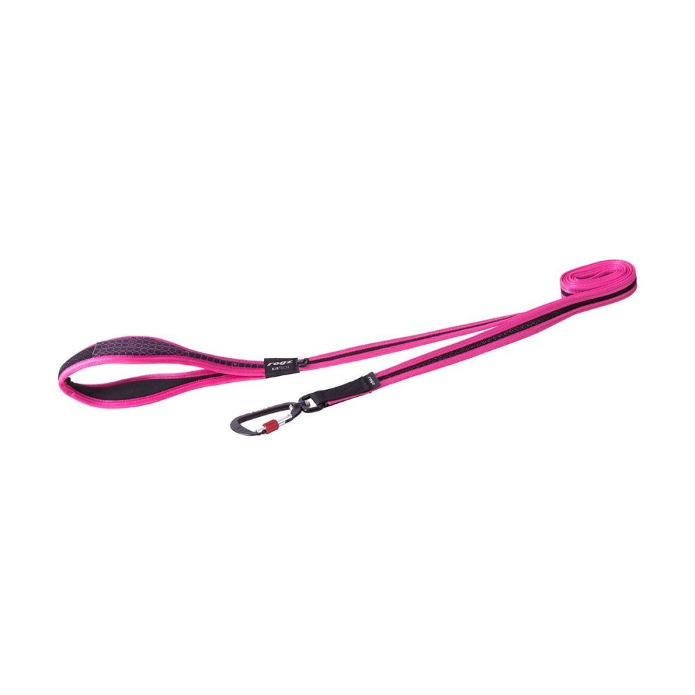 rogz AirTech Classic Hundeleine pink, 21-40kg (1 Stk)