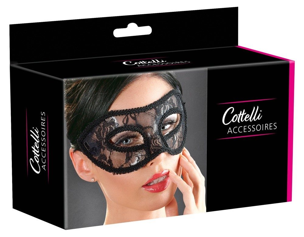Cottelli ACCESSOIRES Erotik Augenmaske (1 Stk)