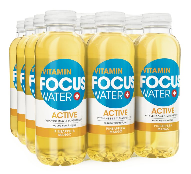 FOCUS WATER active Ananas/Mango (12x50cl)