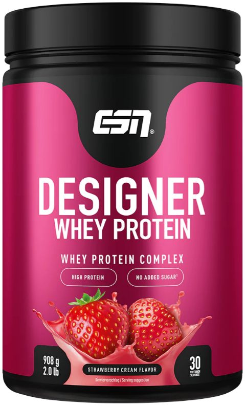 ESN Designer Whey Protein Stawberry Cream (908g)