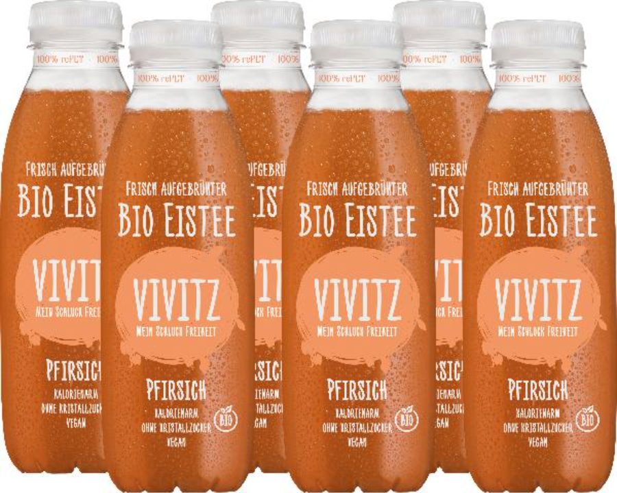 VIVITZ Bio Eistee Pfirsich (6x5dl)