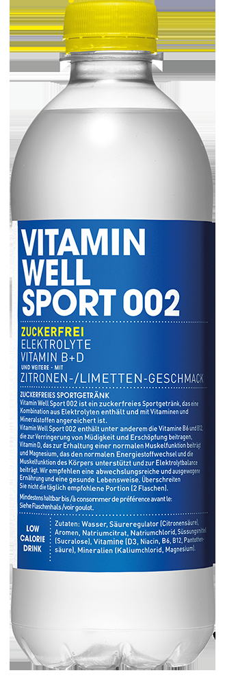 Vitamin Well Sport 002 (500ml)