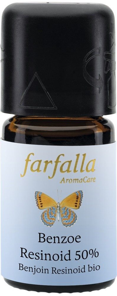 FARFALLA Benzoe Siam Resinoid 50% &Auml;th/&Ouml;l Bio 5 ml