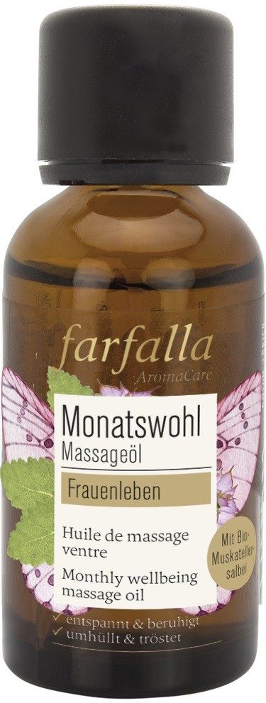 Farfalla Frauenleben Muskatellersalbei Massageöl (30ml)