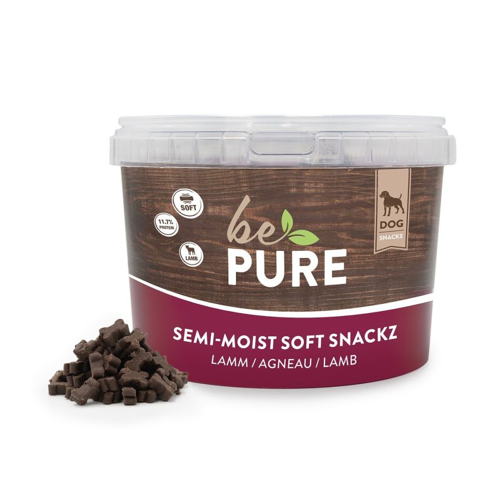 bePure Semi-Moist Soft Snackz mit Lamm (1.8kg)