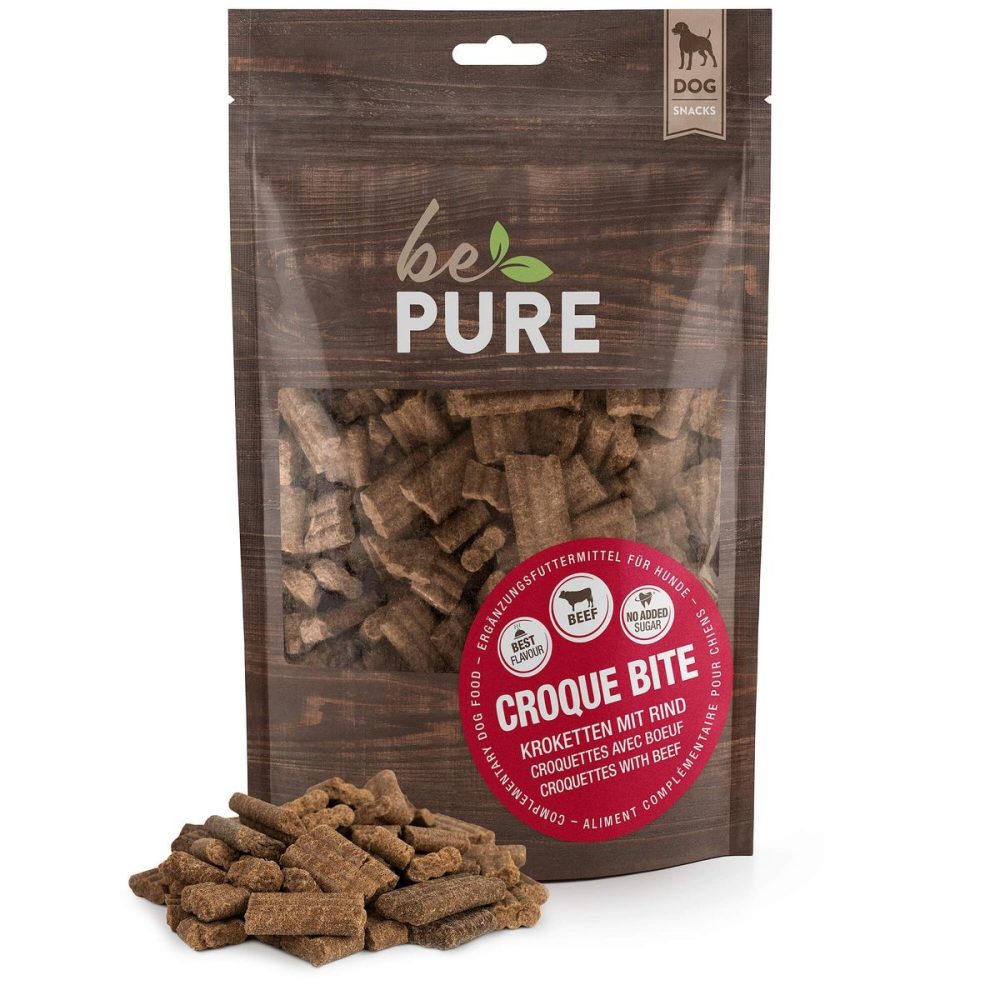 bePure Croque Bite mit Rind für Hunde (750g)