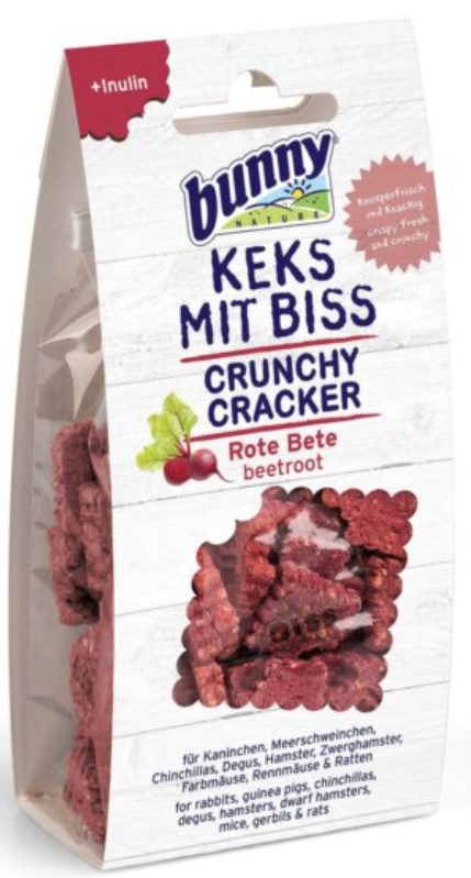 bunny Crunchy Cracker Keks mit Biss mit rote Bete (50g)