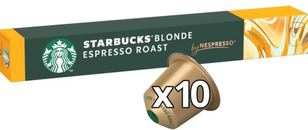 Starbucks Kaffeekapseln Blonde Espresso Roast (10 Stk)