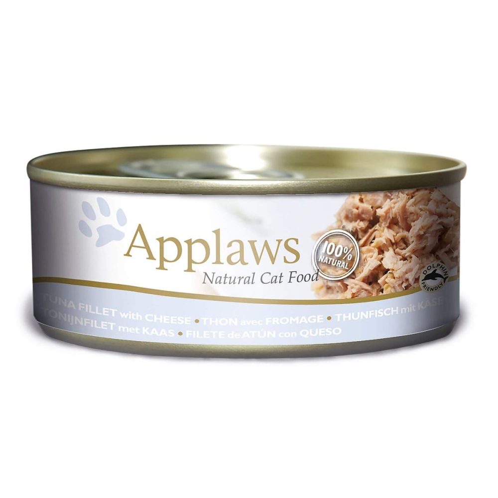 Applaws Nassfutter mit Thunfischfilet und Käse (156g)