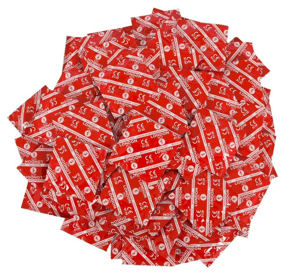 London - Red, 100 Stück