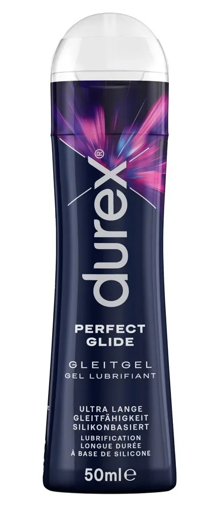 Durex Play Perfect Glide Silicone-Based Lubricant[Transparent-50 ml], 50 ml - Amorana