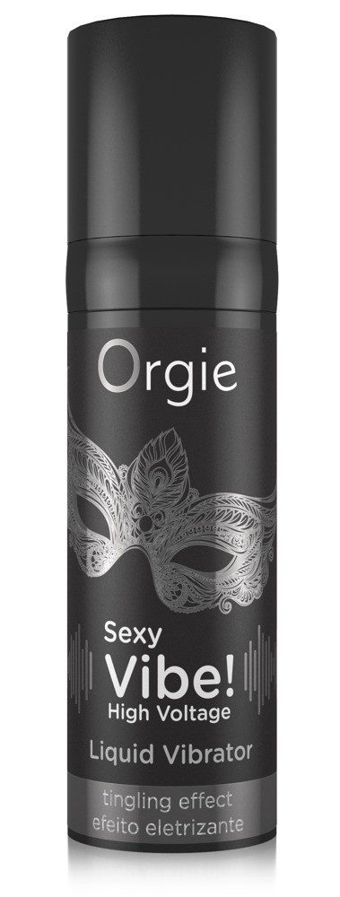 Orgie - Sexy Vibe! High Voltage Stimulationsgel - Schwarz - 6 ml