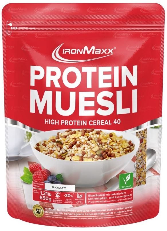 IronMaxx Protein Müesli Erdbeere (550g)