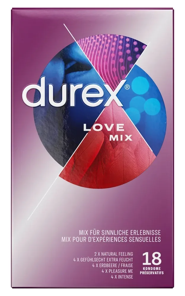 Durex - Love Mix - Samt - 18 Stück