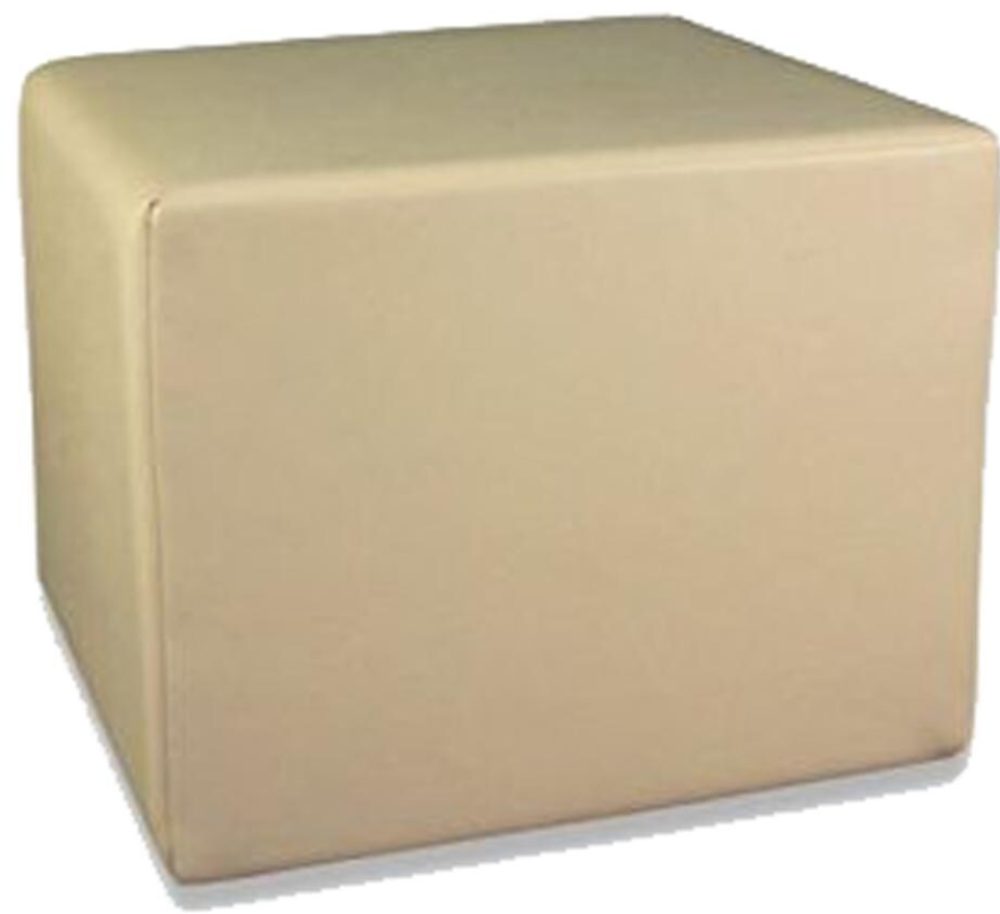 MEDiDOR Lagerungswürfel Skai Tundra, Standard creme, 50x40x45cm (1 Stk)