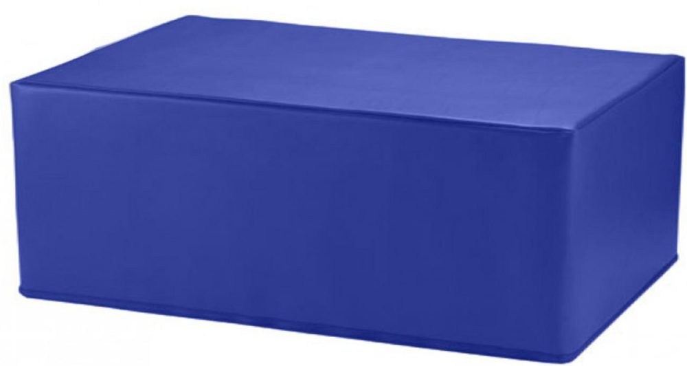 MEDiDOR Lagerungswürfel Skai Tundra, royal, 40x30x60cm (1 Stk)