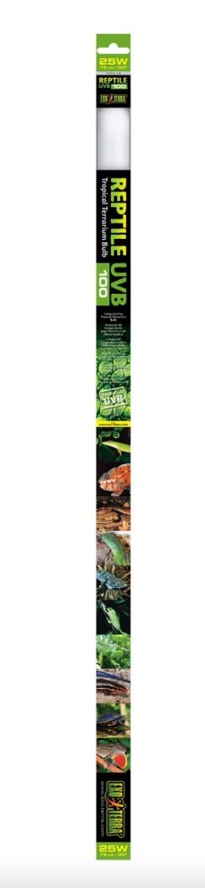 Exo Terra Reptile UVB100 T8 für tropische und subtropische Reptilien 25W (1 Stk)