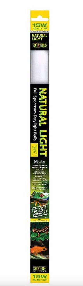 Exo Terra Natural Light T8 Vollspeltrum-Tageslichtlampe 15W (1 Stk)