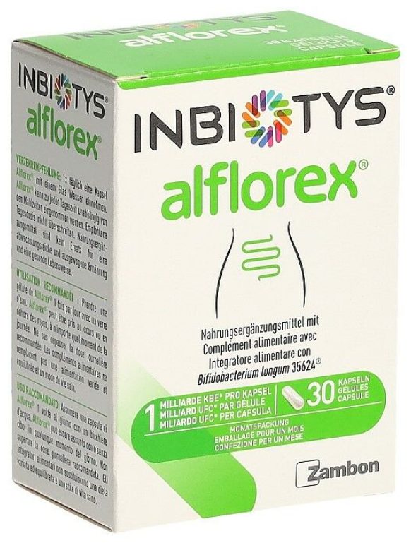 INBIOTYS alflorex Nahrungsergänzungsmittel Kapseln (30 Stk)