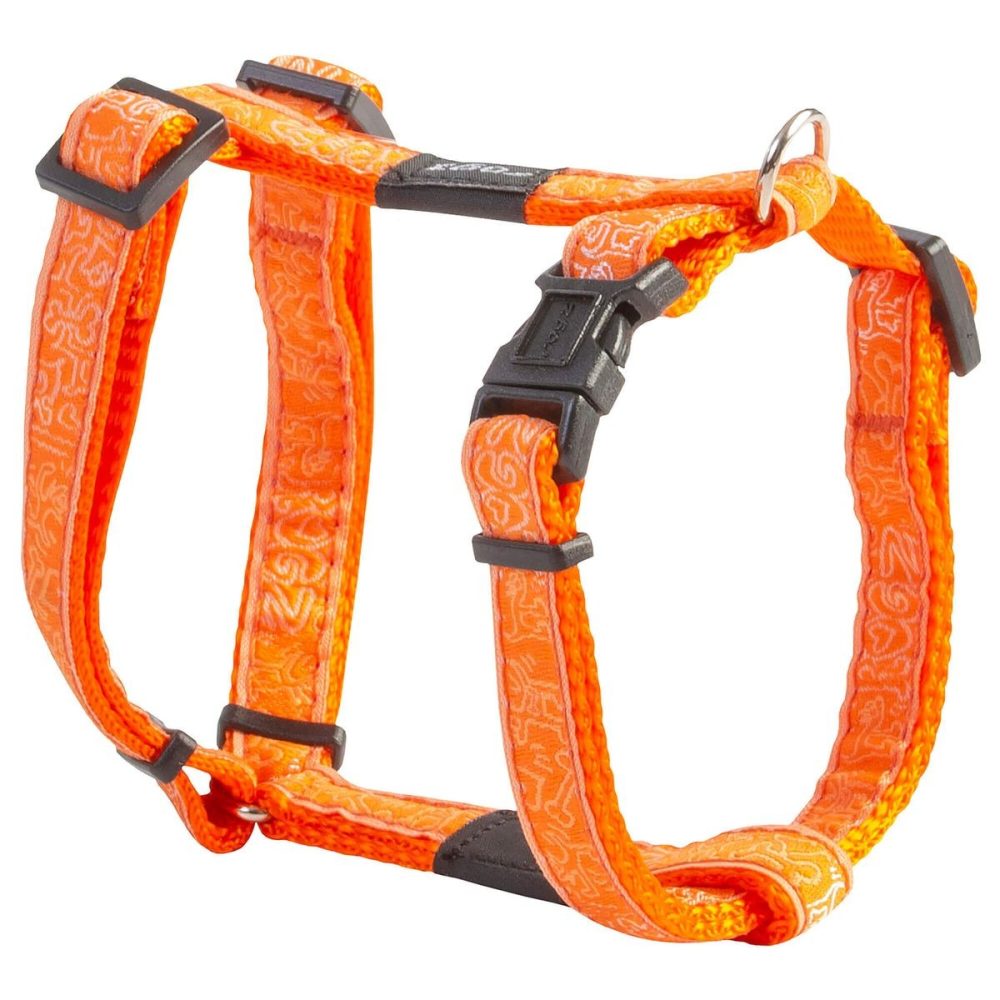 rogz Fancy Dress Geschirr orange, Bauchlänge 14-16cm (1 Stk)