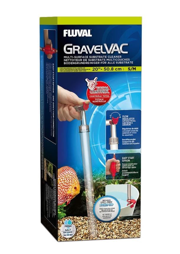 Fluval GravelVAC Kiesreiniger, S / M bis zu 50 cm (1 Stk)
