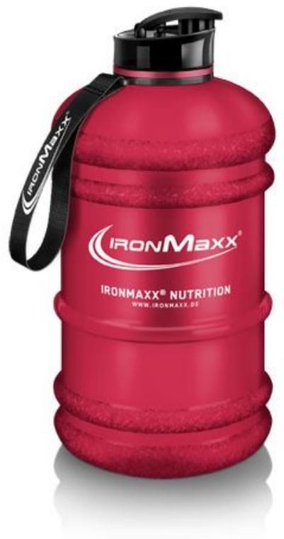 IronMaxx Water Gallon 2.2 Liter, rot matt (1 Stk)