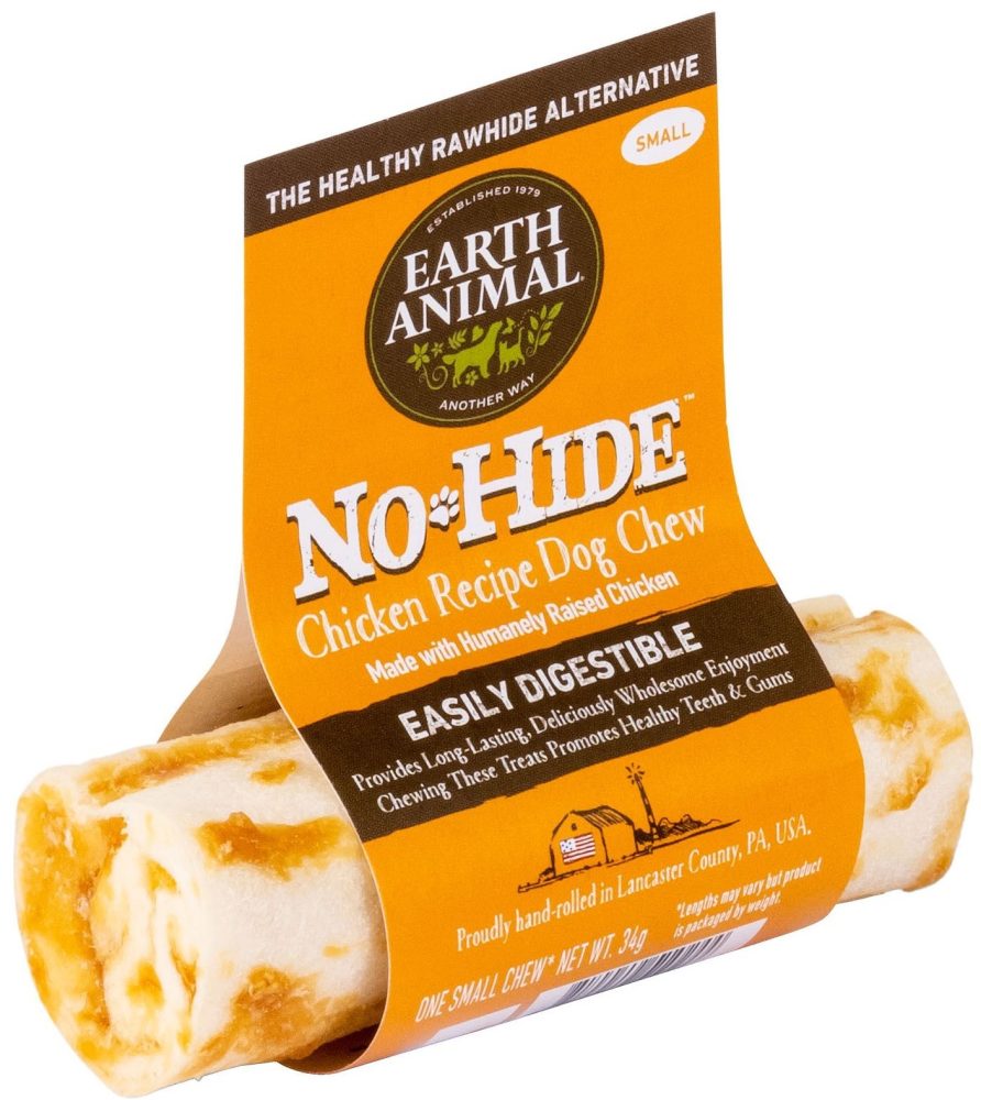Earth Animal No-Hide Huhn Chew, Grösse S, Kau-Snack Ohne Rohhaut (1 Stk)