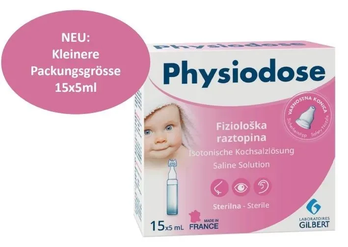 Physiodose Physio Kochsalzlösung steril (15x5ml)