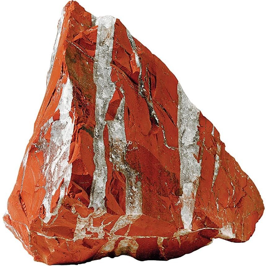 Hobby Deko Stein Roter Jasper Netz (4 Stk)