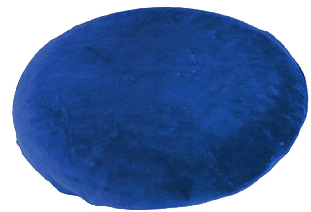 Sissel Kissenbezug Sitfit, Velours, Ø 36cm, blau (1 Stk)