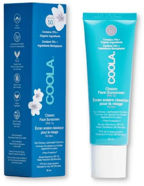 Coola Classic SPF 50 White Tea Sonnenschutz 50 ml