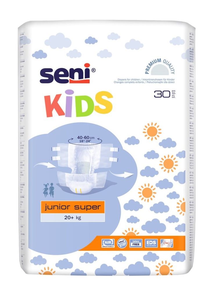 seni Kids Junior Super +20kg (30 Stück)