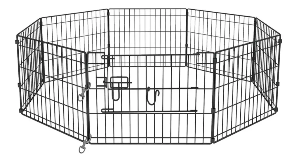 Freezack Welpengehege Puppy Ex-Pens, Höhe 45cm, ?135cm (1 Stk)