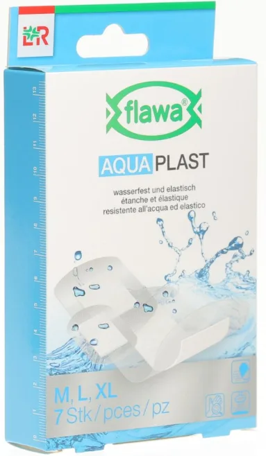 FLAWA Aqua Pflaster wasserfest, 3 Grössen (7 Stk)