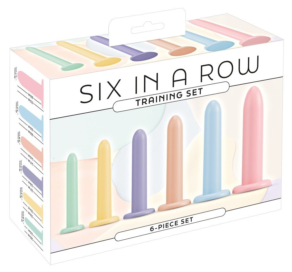 You2Toys 6-teiliges Dildo-Set in Pastellfarben (1 Stk)